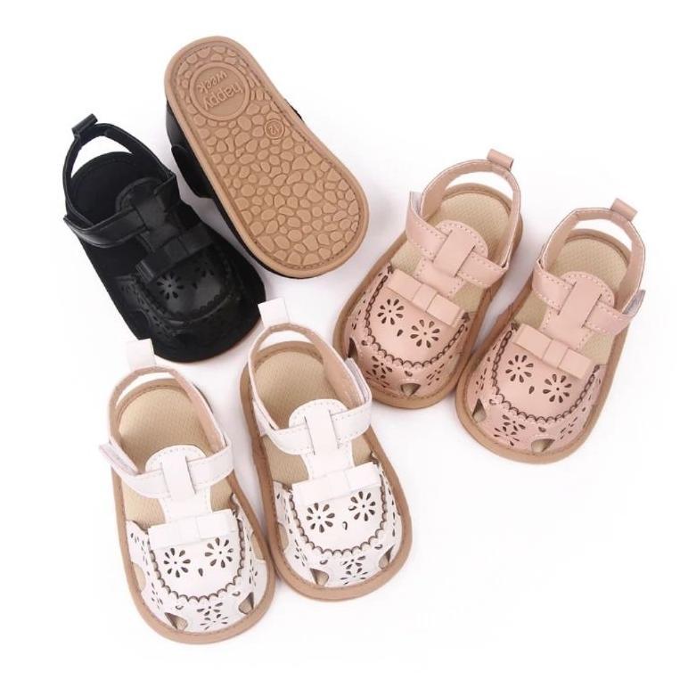 Grosir Sepatu Sendal Bayi Perempuan - Prewalker Baby Sol Karet Anti Slip S1280