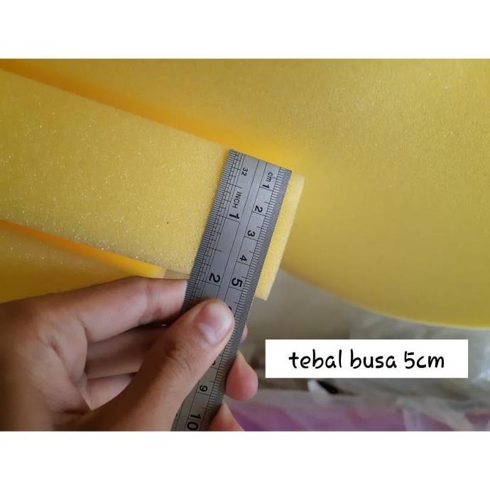 kasur karpet busa bulu boneka tebal 6cm
