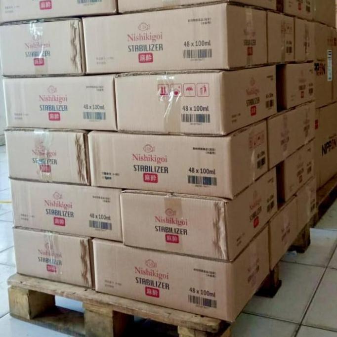 Bius ikan koi Nishikigoi stabilizer koi anesthetic, arwana 100ml