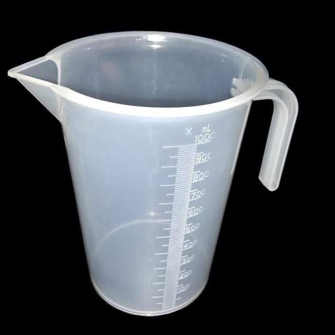 Gelas Takar Ukur Takaran Plastik 1000 Ml/ 1 Liter