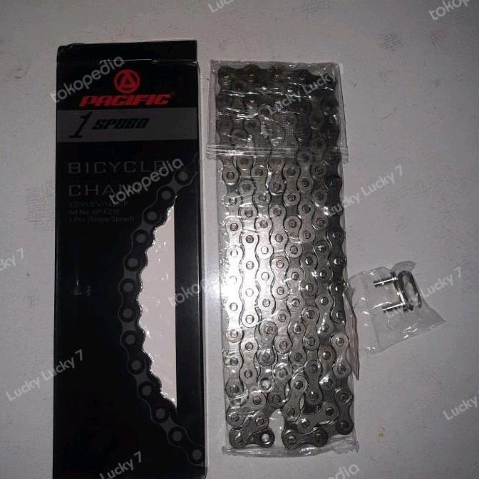 Murah Rantai Sepeda Pacific 6 speed Rantai Sepeda Pacific 7 Speed Rantai Sepeda Single Speed Rantai 