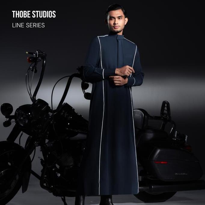 [THOBE SMITH LINE] Thobe Studios Thoub x Bysofni (Jubah / Gamis Pria Premium Slimfit) - UV Protectio