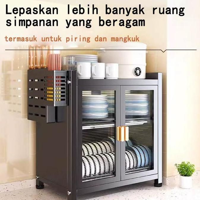 Rak Piring Tertutup Rak Piring Stainless Pengering Piring Kaca Dapur Dish Drying Rack Drainboard