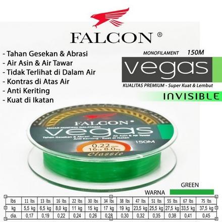 Senar pancing FALCON Vegas 150 meter