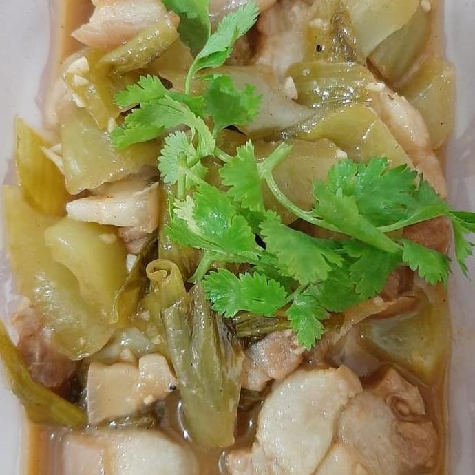 adaseller22 - Babi/Samcan Sayur Asin Spesial 1/2kg