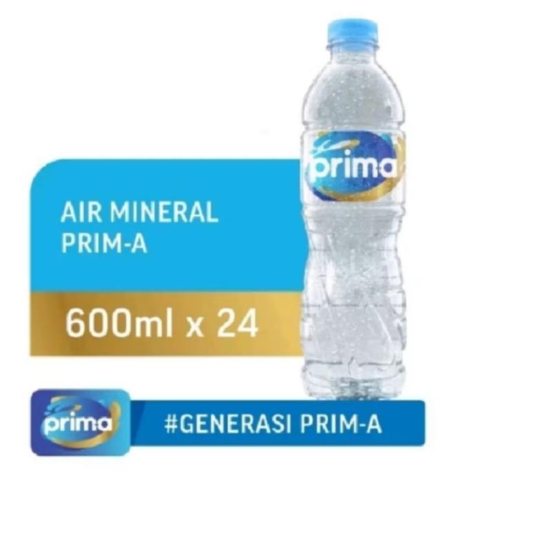PRIMA BOTOL 600 ml AIR MINERAL 1 DUS ISI 24
