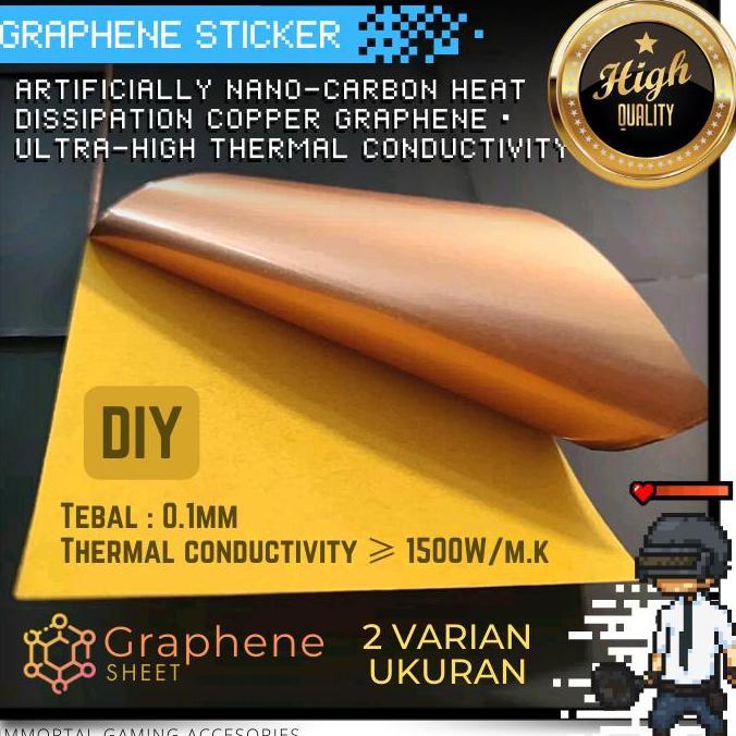 [IM] Graphene Copper Sheet Thermal Stiker Graphite Heatsink Thermalpad