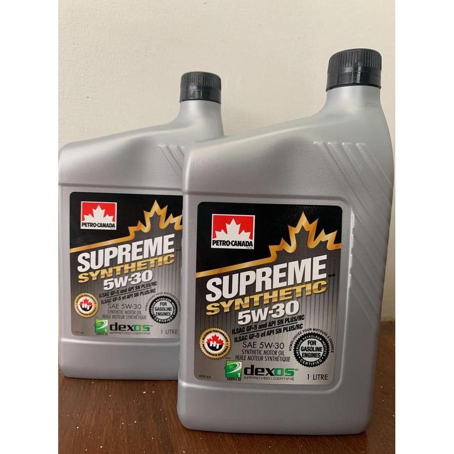 Oli Mesin Petro Canada Supreme SAE 5W-30 Synthetic Original Canada 1L