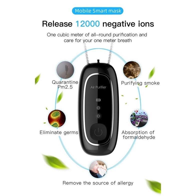 Discount [ ORIGINAL ] Air Purifier Pembersih Udara / Portable Anion Air Purifier Elektonik / UV stre