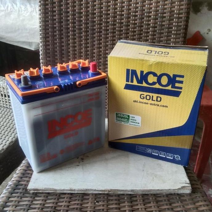 Promo Accu / Aki Incoe Gold NS40ZL Diskon