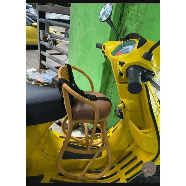 TERMURAH kursi kereta motor anak/vespa matic/kursi bonceng/bonceng anak di motor