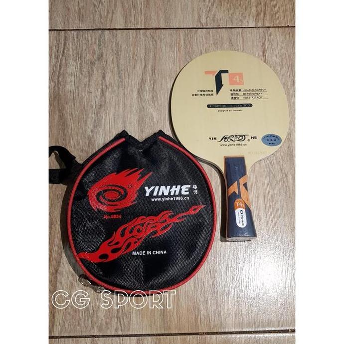 Kayu Pingpong Yinhe T4s Carbon Blade Yinhe T-4s