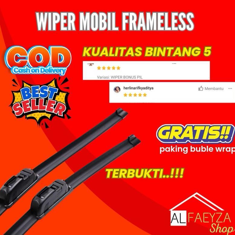 CUCI GUDANG Wiper Kaca Mobil Frameless Truk Canter Ps110 Ps125 Ps136 Fuso