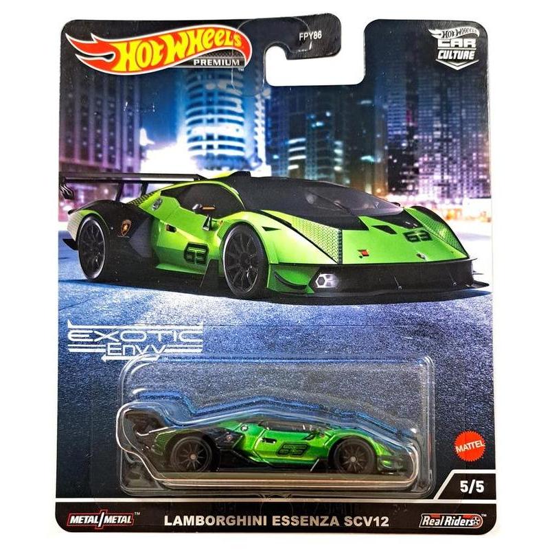 Promo HOT WHEELS EXOTIC ENVY LAMBORGHINI ESSENZA SCV12 Diskon