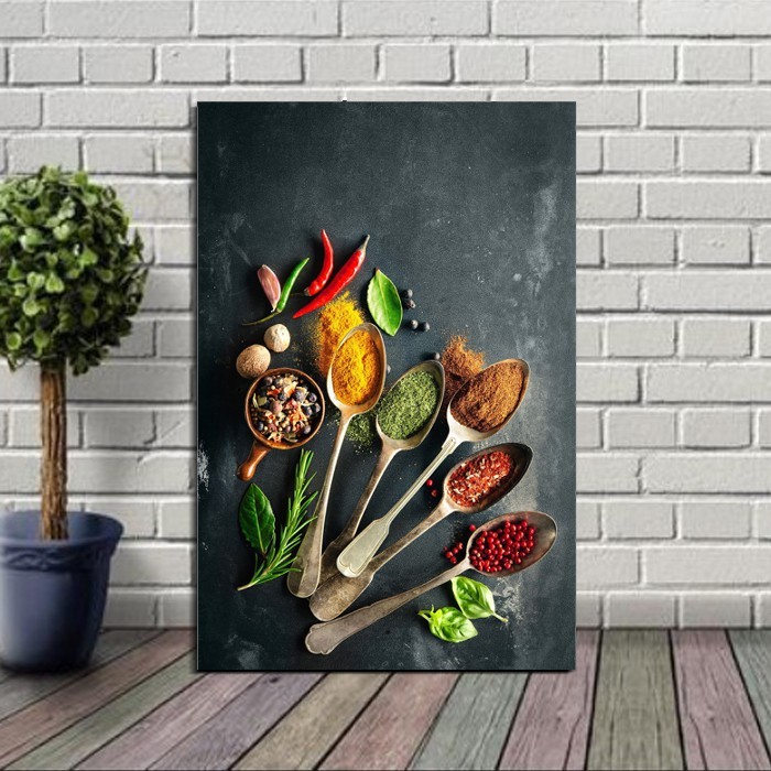 [ Bisa Cod ] Hiasan Dinding Dapur | Wall Decor Dapur | Poster | Lukisan | Pajangan Dinding Kitchen |