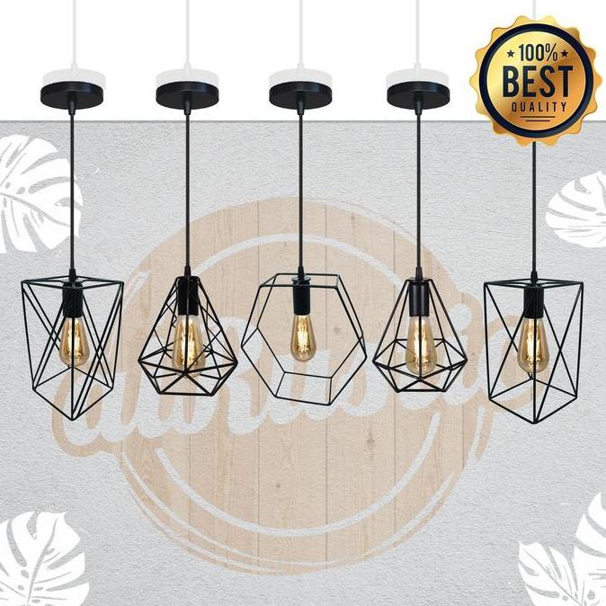 Bisadisini- Airustic - Kap Lampu Gantung Grup A