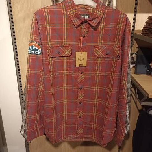 Kemeja Flanel Eiger Castellon 2.0 HS