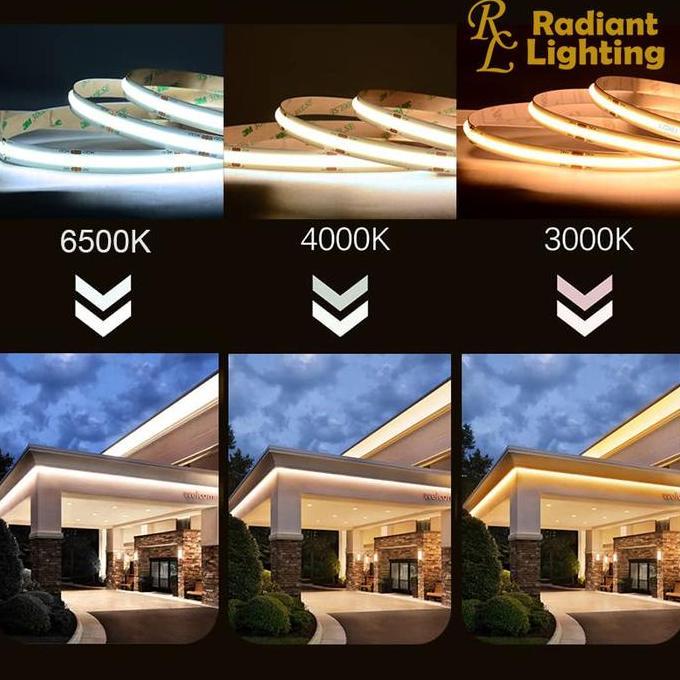 Bisadisini- Lampu Dotless Cob Led Strip Light 12 Volt 1 Roll=5 Meter