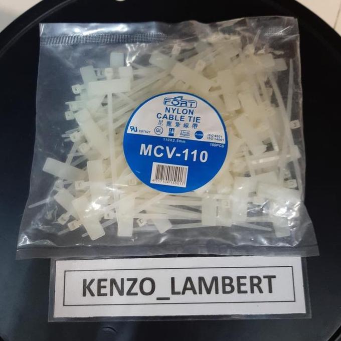 Dicdoc- Kabel Ties Label 10Cm @100Bh / Kabel Tie Label