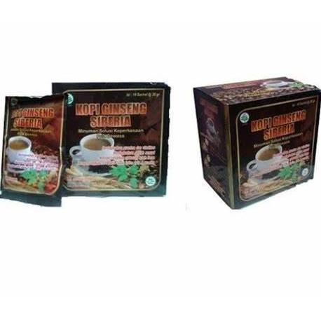 OBAT KUAT PRIA TAHAN LAMA HERBAL KOPI GINSENG SIBERIA ORIGINAL