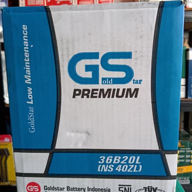 NEW Aki Xpander/GS Goldstar Premium NS40ZL/ GS NS 40ZL/ Aki Agya/ Mobilio