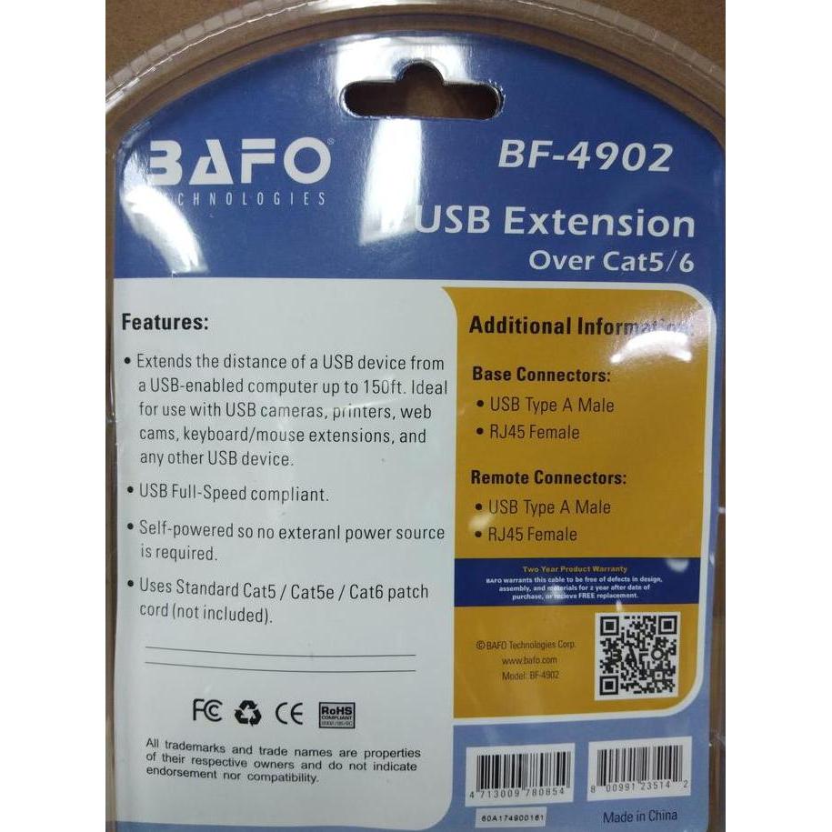 Inpoinpo- Bafo Bf-4902 Usb Extender Via Utp
