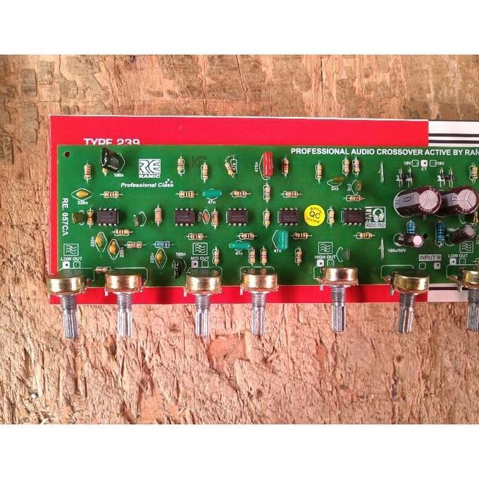 Kit crossover aktif 3 way stereo ( 239 )