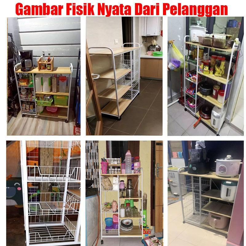 Kitchenz Rak Dapur/Meja Kompor/ Rak Oven Microwave/Besi/Modern/Minimalis/Murah