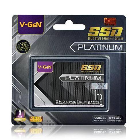 HARGA DISC - VGEN SSD 1TB SATA III 2,5" - SSD VGEN 1TB SATA III PLATINUM