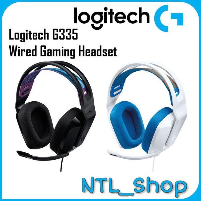 TERBARU - Logitech G335 Wired Gaming Headset - Logitech G335 Headset Gaming