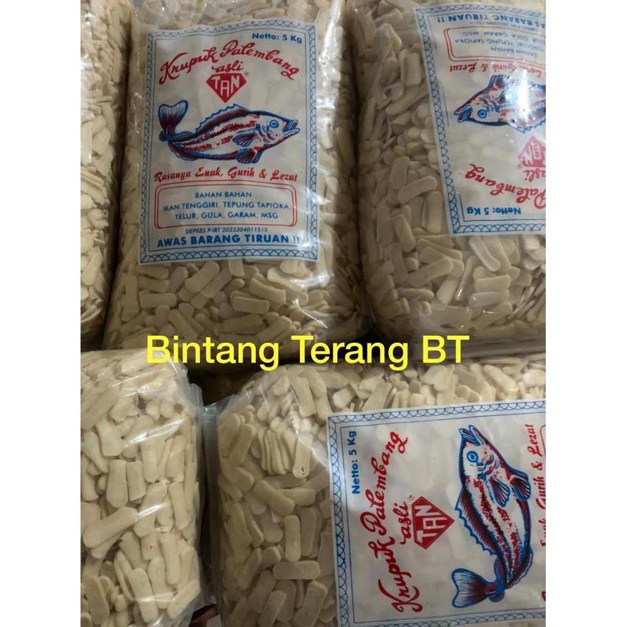 Kerupuk Krupuk Palembang Asli TAN Ikan Tenggiri Kecil 1 BAL/BALL 5 kg GJ