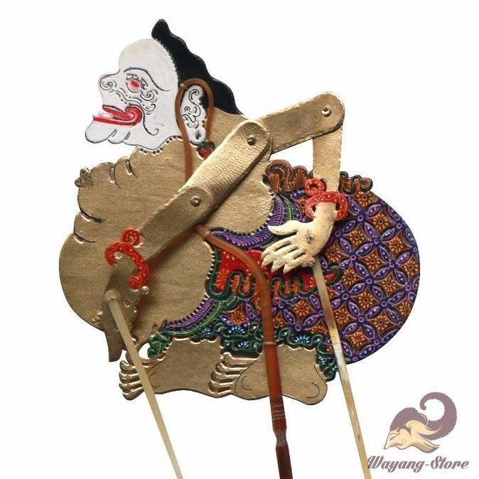 Wayang Kulit Semar 20 cm Kualitas Halus