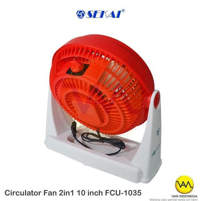 Kipas Angin Duduk 10 inch / Sekai Air Circulator Fan FCU 1035