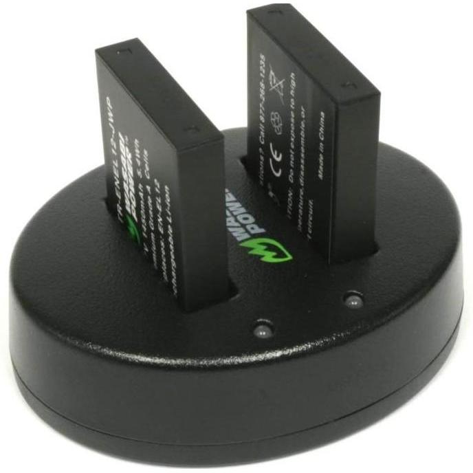 TERBARU - Wasabi Power Battery & Charger for Nikon EN-EL12 ENEL12 Baterai AW100 AW110 AW120 AW130 Co