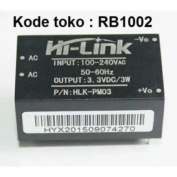 HLK-PM03 AC DC 220V to 3.3V Step Down Buck Power Supply