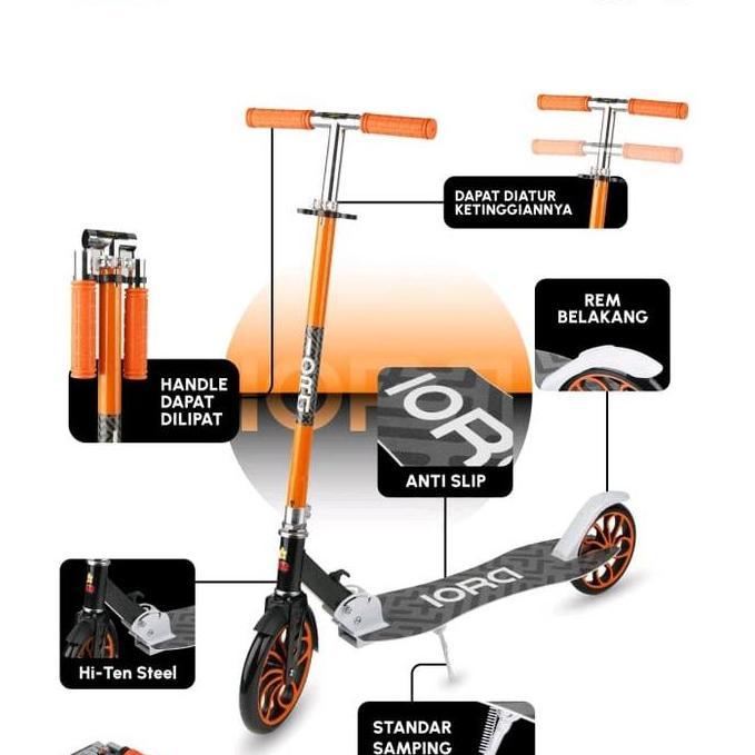 Scooter Skuter Anak Roda 2 Otoped Pmb Iora St11 Allshop