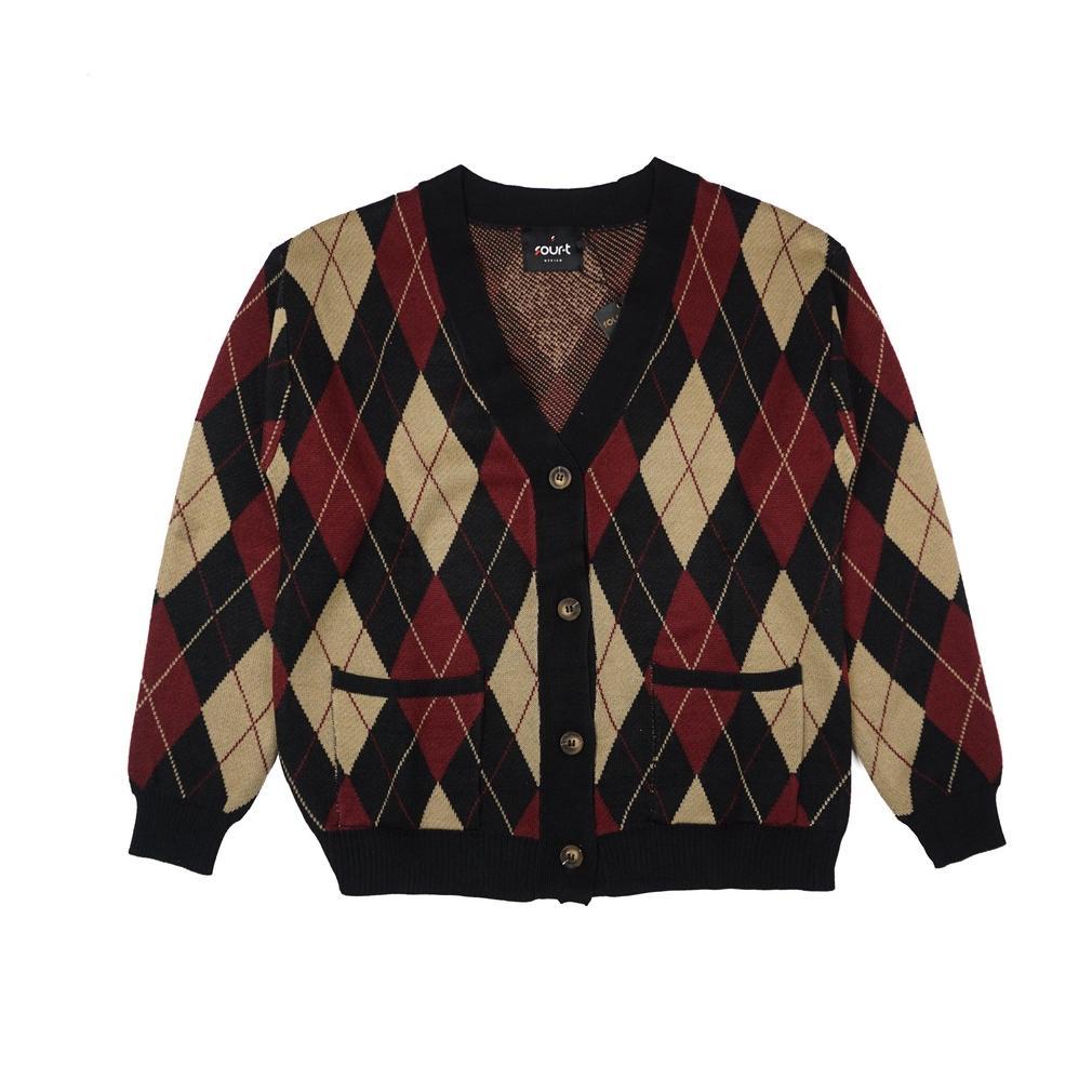 NEW Best Seller Knitwear Cardigan Panjang Kardigan Rajut Pria Wanita Panjang Jaket Rajut Unisex Teba