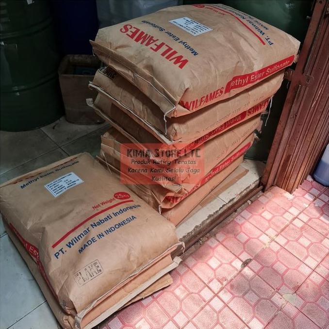 Ready  MES FLAKES 1KG ( METHYL ESTER SULFONATE ) / MES WILMAR /Bahan Detergen