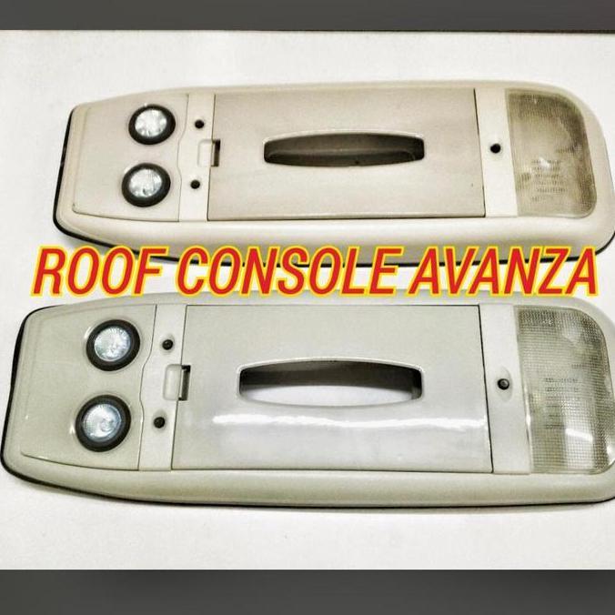 ROOF CONSOLE BOX CABIN COCKPIT TEMPAT TISSU AVANZA POLOS ASLI