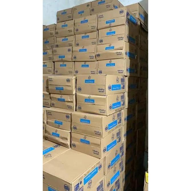 Frisian Flag Susu Kental Manis Putih Sachet 1 Dus Coklat