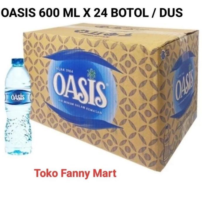 Oasis Botol 600 ml x 24 botol / dus
