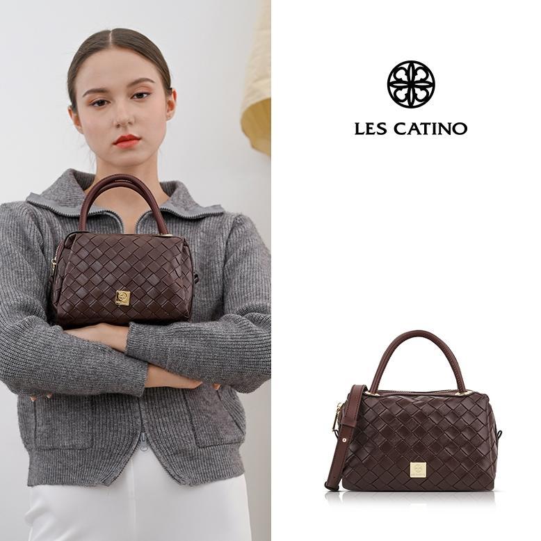 Tas Wanita Les Catino Lcn-Norah Braided Satchel