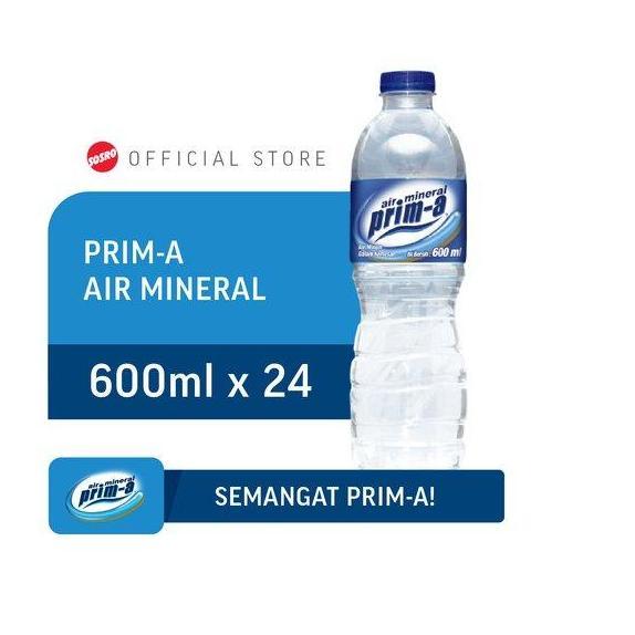 PRIMA air mineral 600ml 1 dus isi 24