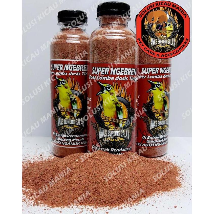 Bridwoi- Super Ngebren Voer Lomba Pleci Premium Dosis Tinggi 175Gram