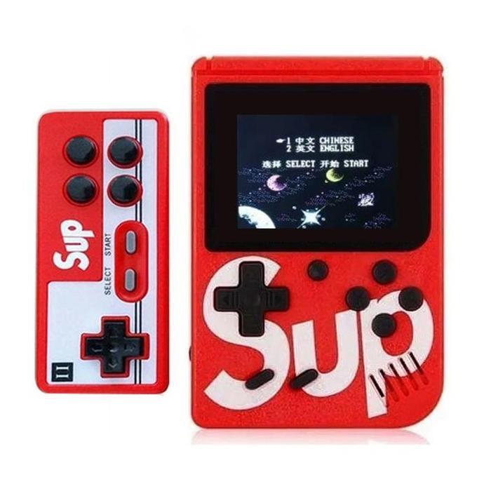 Gameboy 2 Player Retro Mini 400 in 1 - Game Console Klasik Hitam