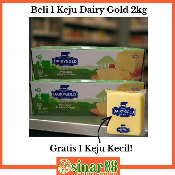 favorit] KEJU CHEDDAR DAIRY GOLD 2KG
