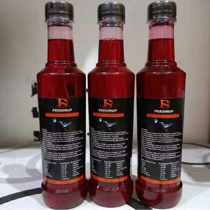 Bridwoi- Peksirup Nektar Kolibri Vitamin Burung Kolibri Rudjak Nektar