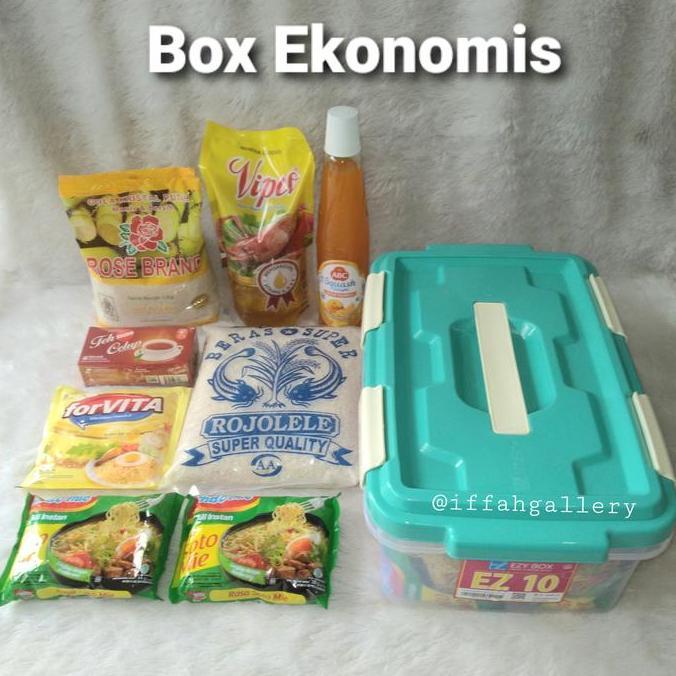 Paket Sembako Ekonomis Free Container Box Ramadhan dan Parcel Lebaran PAS