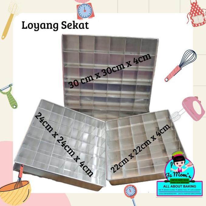 ] Loyang Kotak Sekat