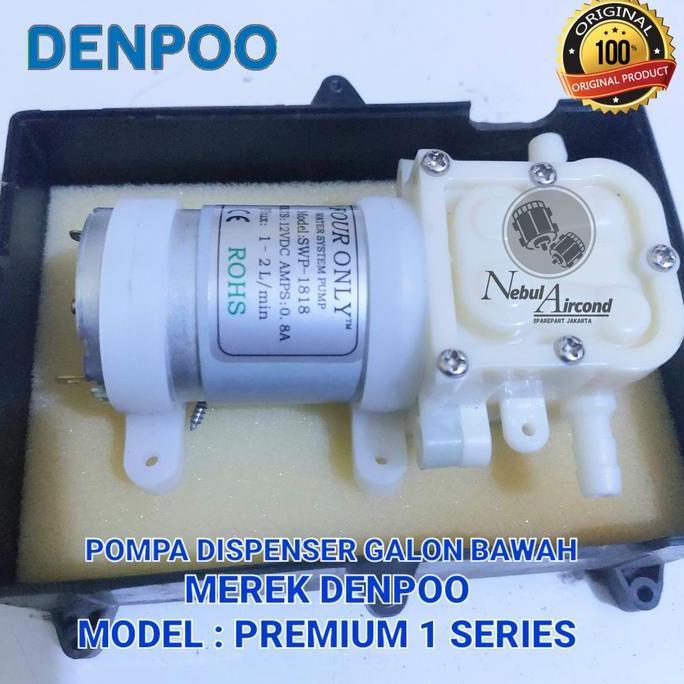 POMPA DISPENSER GALON BAWAH DENPOO MODEL PREMIUM 1 SERIES ORIGINAL